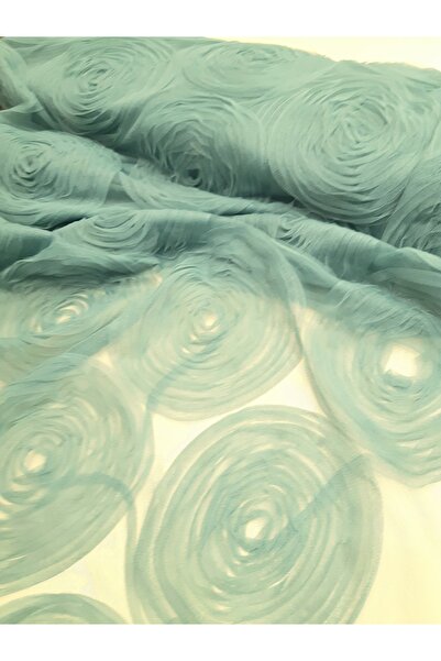 Safir Kumaş Abiyelik Etek Ceket Gömlek için Tül Lase 1.80 Metre