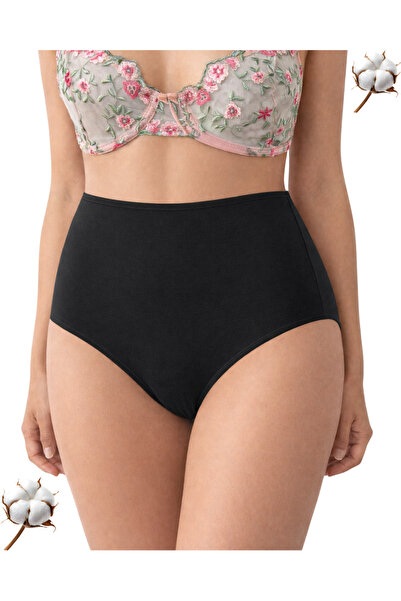 UN REAL Pachet de 3 chiloți Bato cu talie înaltă, mărime mare – amestec de bu...