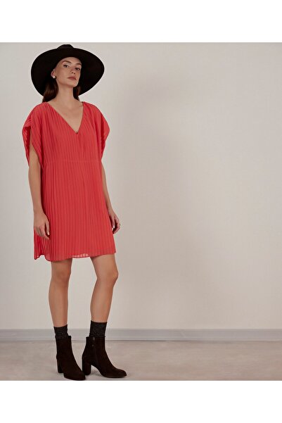 Yargıcı V-Neck Dress