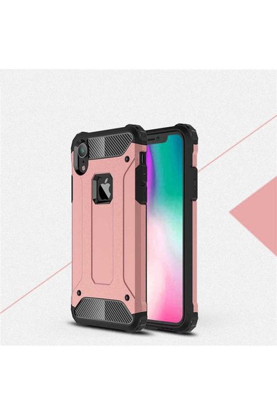 noktaks iPhone Xr 6.1 Compatible - Case Double Layer Protective Crash Militar...