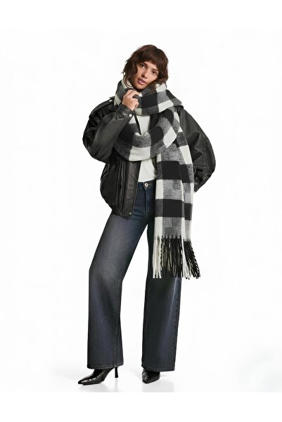 sole stories شال نسائي شتوي من الأكريليك الفاخر من فيلورا