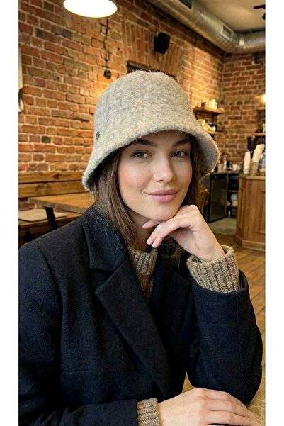 LAGRANZE Women's Wool Felt Bucket Hat