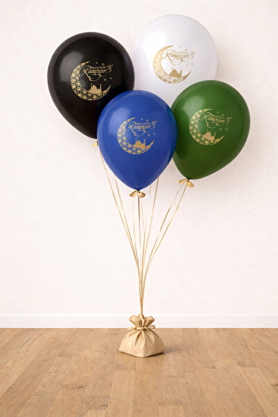 Balonsan Hoş Geldin Ramazan Baskılı Balon 25 Adet