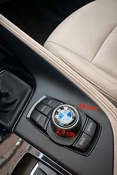 STİLİX GARAGE Bmw Uyumlu Joystick Konsol Sticker Arma Logo 29 Mm 2.9 CM 1 ADET