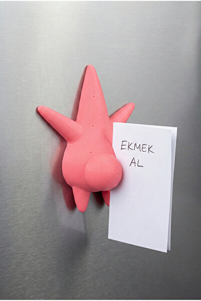 Maker Deha Sünger Bob & Patrick Magnet Not Tutucu – Buzdolabı için Sevimli Ka...