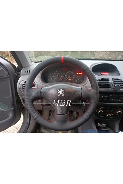 M&R OTO KILIF AKSESUAR Peugeot 206 Orijinal Spor Kaplama Deri Direksiyon Kılıfı