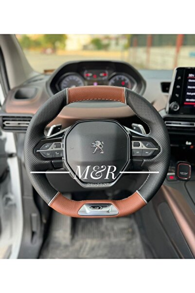 M&R OTO KILIF AKSESUAR Peugeot Rifter Orijinal Kaplama Deri Direksiyon Kılıfı