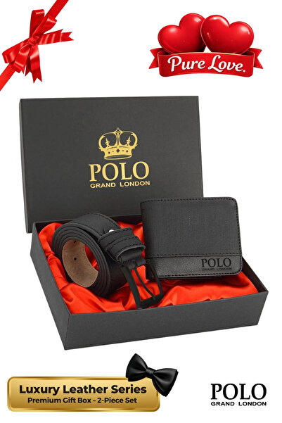 POLOGRAND London Original Men's Special Gift Boxed 2-Piece Set Valentine's Da...