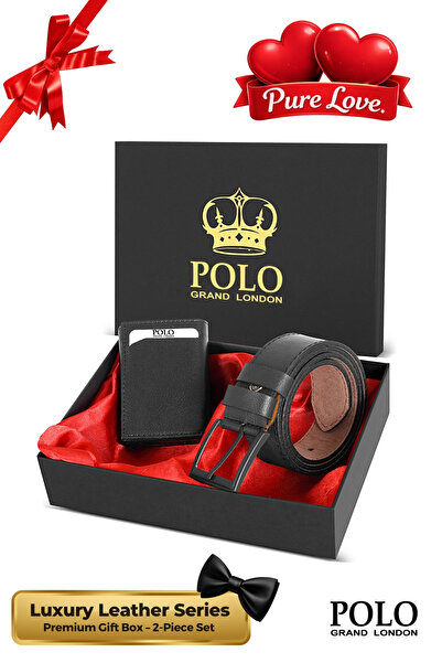 POLOGRAND London Original Men's Special Gift Boxed 2-Piece Set Valentine's Da...