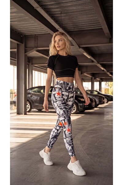 4upower Αθλητικά κολάν με σχέδια