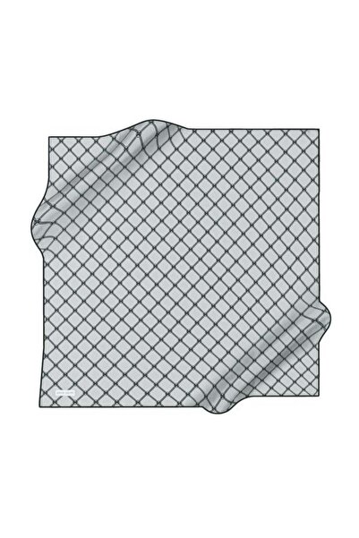 Pierre Cardin Μετάξι Κασκόλ - 8902438-913 Ασημί Τουίλ