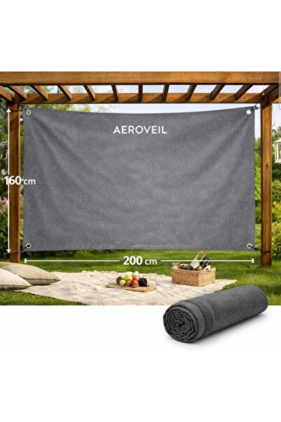 Saklı Çekmece AEROVEIL™ Nonwoven Çardak & Piknik Güneşlik Perdesi 160×200 cm ...