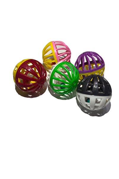 antares pet Kedi Köpek Kuş Için Zilli Çıngıraklı Oyuncak Top 3'lü