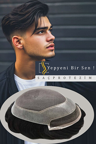 SACPROTEZİM Protez Saç Ancora 6x10-2 Ince Telli Her Yöne Taranabilen Alt Yapı...