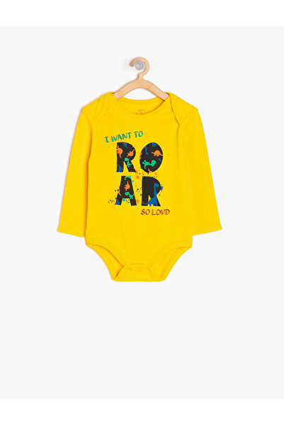 Koton Printed Snap Bodysuit