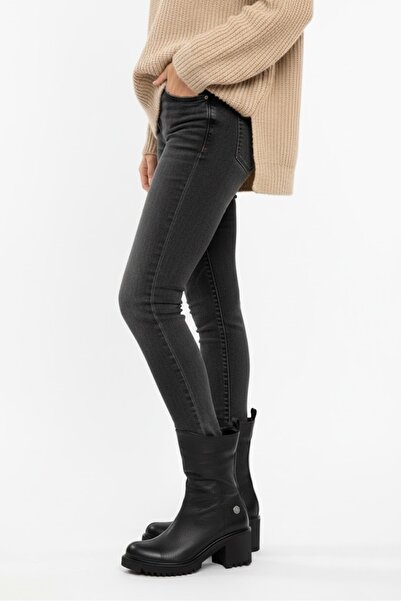 Mammamia - Kadın Deri Bot - Tarz Bot - D25KB-1700-LX