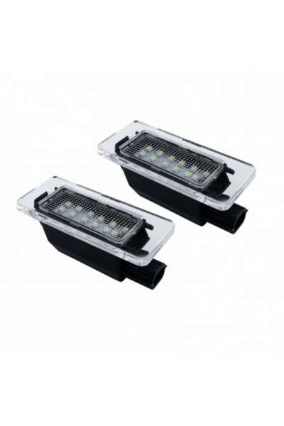 Xenon Bright Комплект от 2 LED светлини за регистрационния номер Dacia Duster...