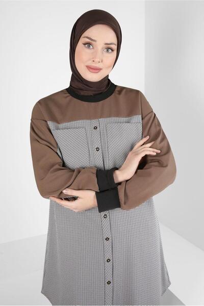 Alvina EKOSE DESENLİ TUNİK 44326-1