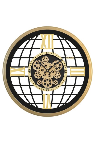 Dupont milano DUPONT-CRK-844-KA 63 CM ÇARKLI BÜYÜK DUVAR SAATİ