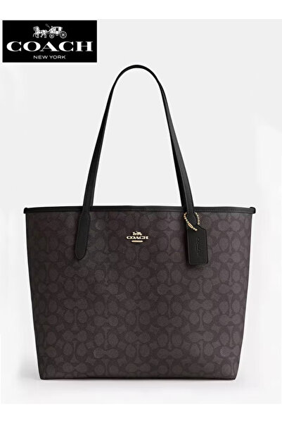 Generic حقيبة تسوق كبيرة من قماش الكانفاس المميز - حقيبة يد وكتف