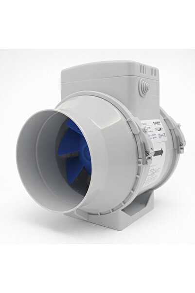 Blauberg Turbo-e 100 Karışık Akışlı 100mm Kanal Tipi Fan 187m3