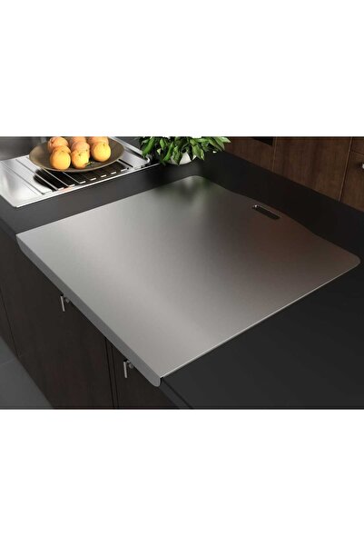Farmtokid Paslanmaz Çelik Tezgahlık – Tek Büküm 60x60cm - 316 Kalite