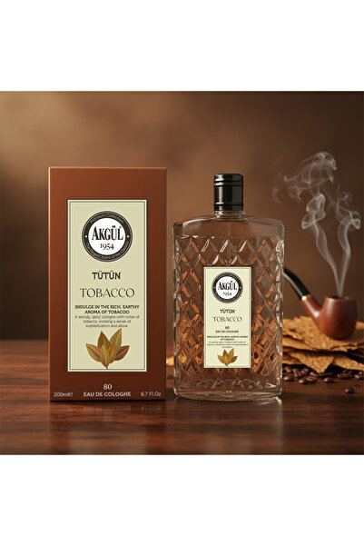 Akgül Tütün Kolonyası Cam 200 ml