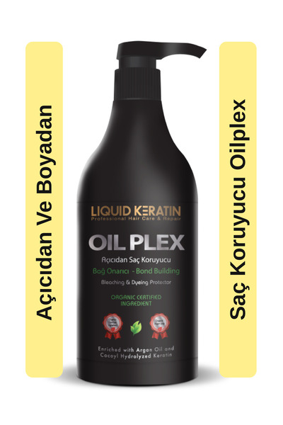 Liquid Keratin Oil Plex ( 500ml ) Saçı Yakmadan Açmak Için Oryalden Saç Koruyucu