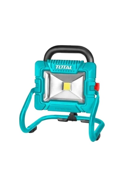 TOTAL 2 Yıl Akülü Led Lamba Çalışma Işığı 20v 2ah Maksimum 1800 Lümen 2 Darbe...