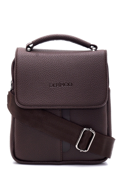 Derimod Erkek Kahverengi Postacı Çanta 22SBD3500FT