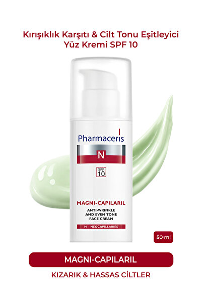 Pharmaceris Magni-Capilaril SPF 10 | Kırışıklık Karşıtı & Cilt Tonu Eşitleyic...