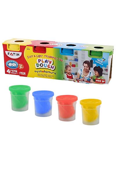 Fatih Play Dough 4’lü Renkli Oyun Hamuru Seti