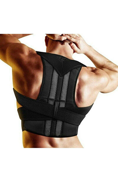 Akselife مشد رياضي لتصحيح وضعية الجسم مع حزام للظهر والخصر والكتفين، يمنع الا...