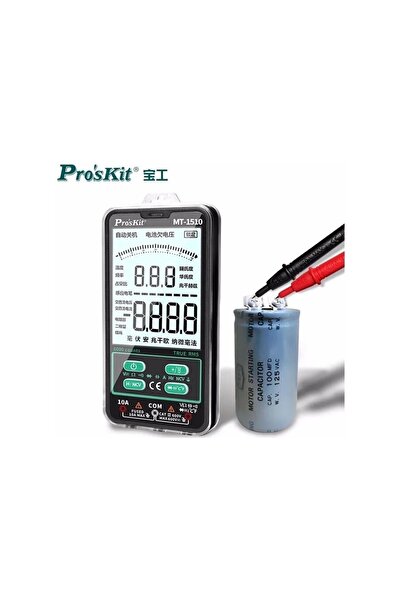 Genel Markalar Mt-1510 Proskit Geniş Ekran Dijital Multimetre True Rms Ub