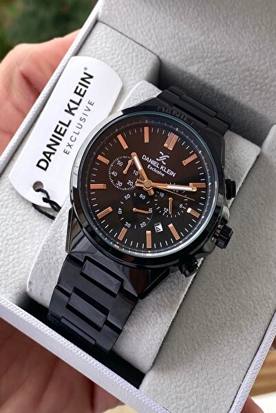 Daniel Klein Yeni Sezon Paslanmaz Çelik Kordon Erkek Kol Saati+bileklik