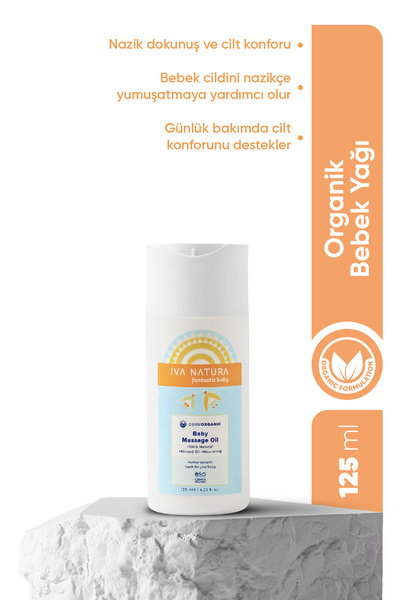 Iva Natura Bebek Yağı Nazik Nemlendirme & Masaj Bakımı | Günlük Kullanıma Uygun