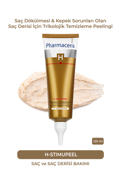 Pharmaceris H-Stimupeel | Saç Dökülmesi & Kepek Sorunları Olan Saç Derisi Tri...