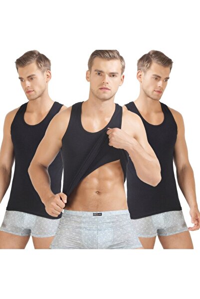 CENNETOĞLU Men's Athlete 3 Pack - 100% Cotton, Special Hygienic Packaging
