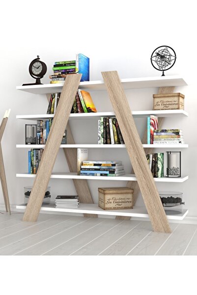 AEKA Ae-1060 Sena 5 Raflı Kitaplık