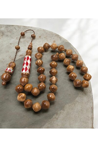 İnan Tesbih سبحة كوكا مرصعة بالزركون على شكل قص إسطنبولي