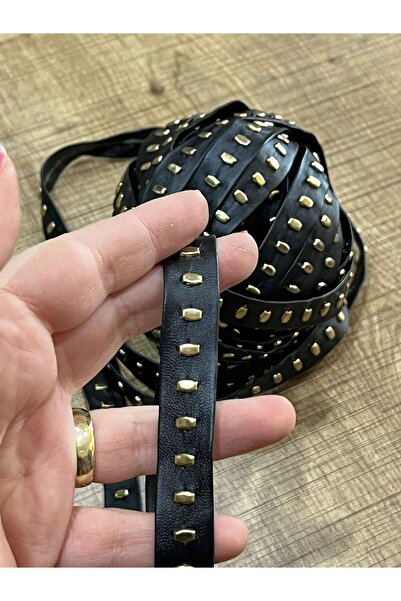 Gönülden Tasarım 1 CM Lățime Oțel Zimbali Piele - Cusut Hobby Accesoriu Îmbră...