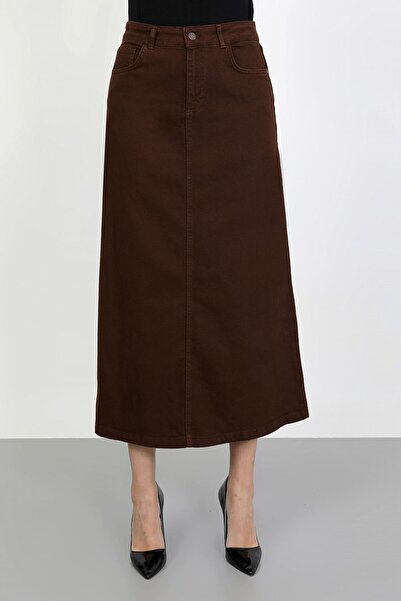 VELLICHOR تنورة حجاب بني