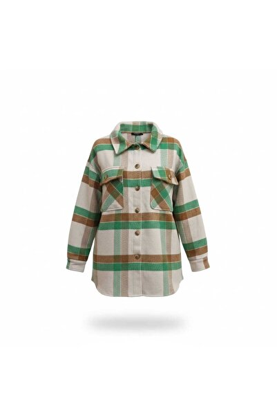 adage Γυναικείο Oversize Φαρδύ Καρό Πουκάμισο Ξυλοκόπτης PERRY4775