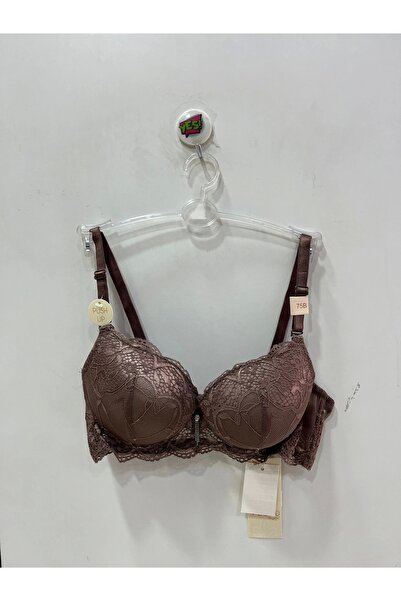 Belvü Sutien maro cu sârmă căptușită cu dantelă Belvü - 1112