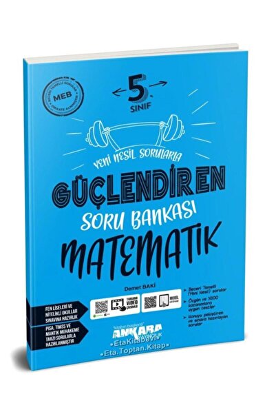 Ankara Yayıncılık Ankara Yayıncılık 5. Sınıf Matematik Güçlendiren Soru Banka...