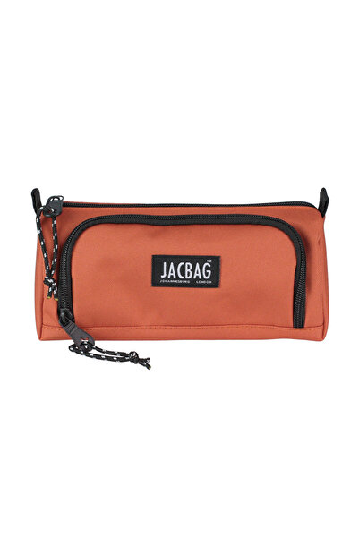Jacbag Prime XL Τσάντα με στυλό δύο τμημάτων με λαστιχένιο στήριγμα - Πορτοκα...
