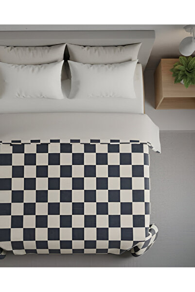 She&Co Double Elastic Sheet Duvet Cover Set - Dama