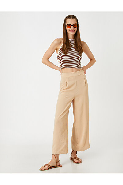 Koton Culotte-Hose mit hoher Taille