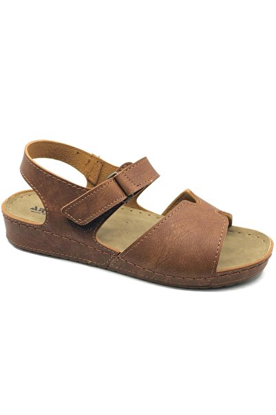 KOCAMANLAR Aryan 56-993 D.R Recommended Orthopedic Women's Sandals Taba