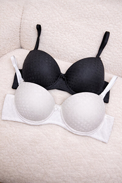 MILANOFOX Set de sutien cu sârmă, cu model jacquard, efect modelator piese, c...